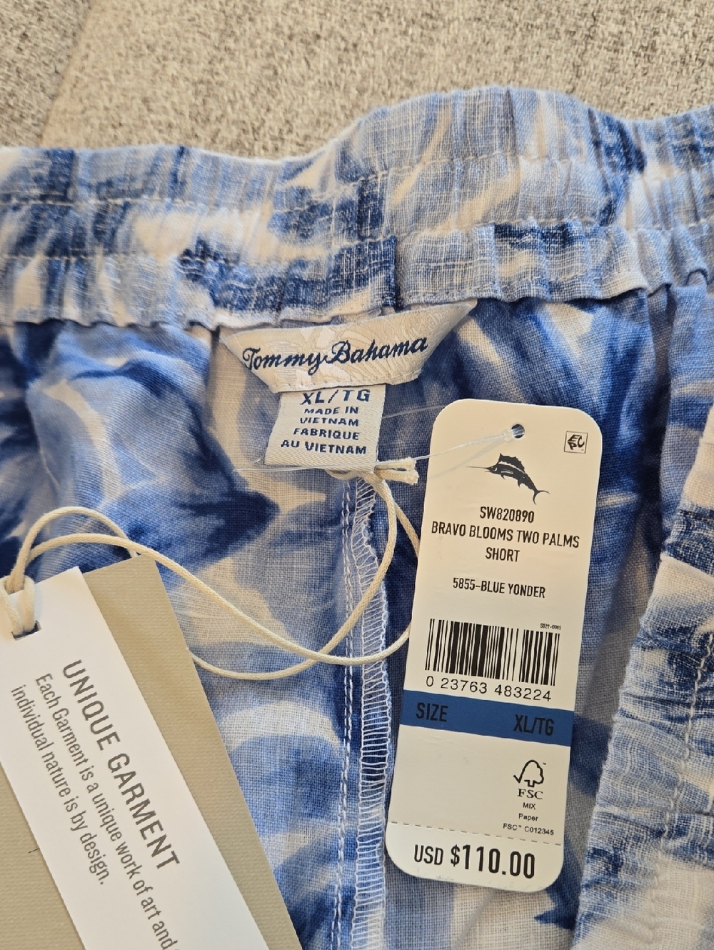NWT Tommy Bahama Linen Top And Shorts Set - Picture 11 of 14
